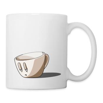 Coffee... - Mug blanc - blanc - Droite
