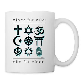 Religionen - Tasse - Weiß - Rechts