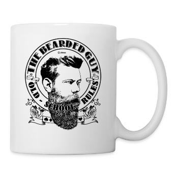 bearded guy 02 - Mug - white - Right