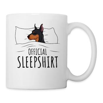 Dobermann - Tasse - Weiß - Rechts