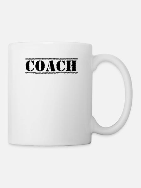 Coach Trainer - Tasse - Weiß