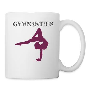 Gymnastics Geräteturnen Kunstturnen - Tasse - Weiß - Rechts