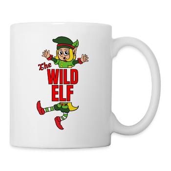 The Wild Elf Elfe Partnerlook Weihnachtself - Tasse - Weiß - Rechts