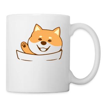 Best Shiba Inu Dad Ever Geschenk - Tasse - Weiß - Rechts