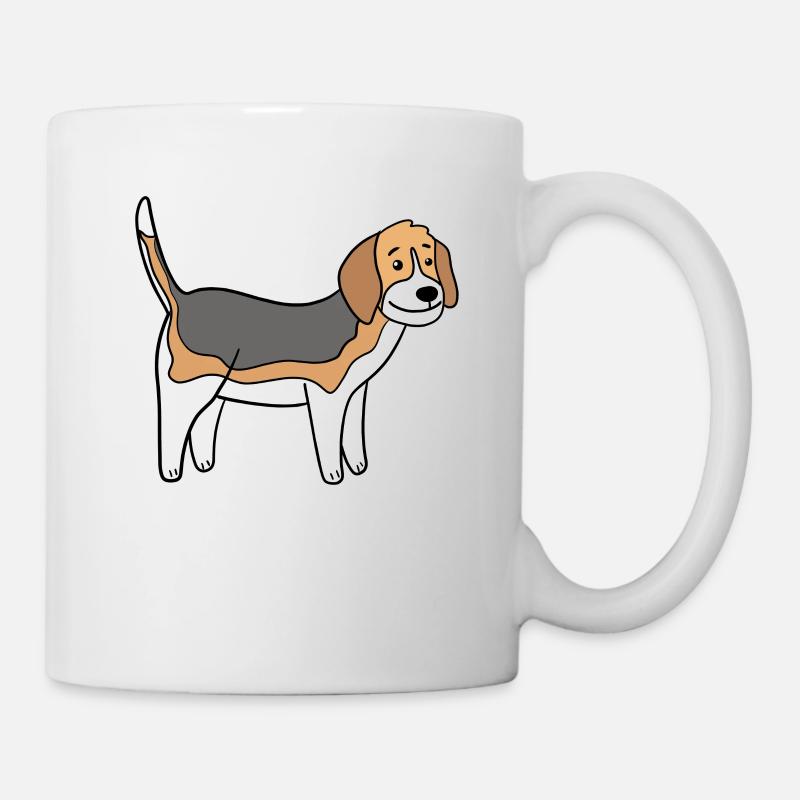 Beagle - Mug - white