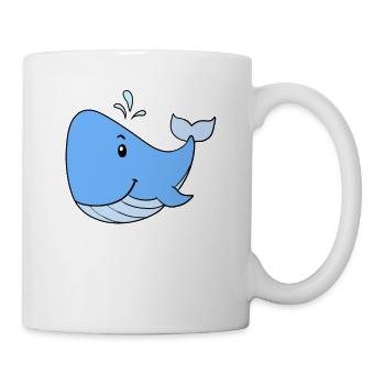 Whale - Mug - white - Right