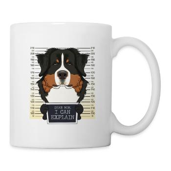 Funny Bernese Mountain Dog Mom I Bernese Mountain - Mug - white - Right