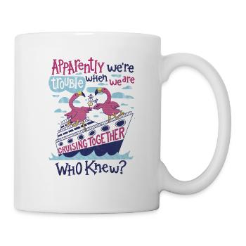 Cruise Flamingo - Tasse - Weiß - Rechts