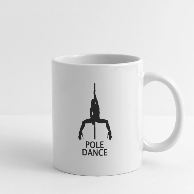 Pole Dance Pole Dancer Pole Dancing Dancer Mug blanc