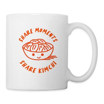 Share Moments, share Kimchi - Mug - white - Right
