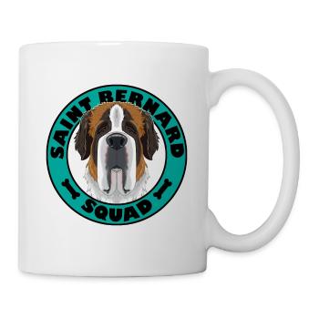 Saint Bernard Squad I Dog Lover I Saint Bernard - Mug - white - Right