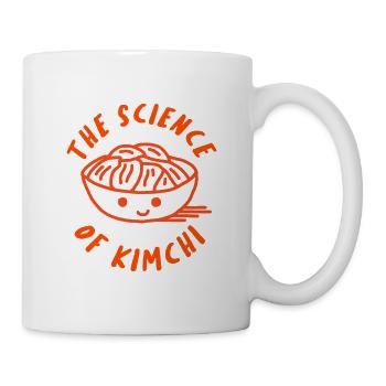 La science du Kimchi - Mug blanc - blanc - Droite