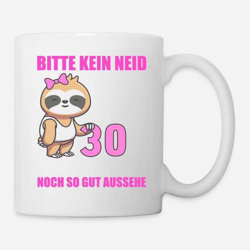 30 Jahre im Dienst 30 Jähriges Dienstjubiläum - Tasse - Weiß