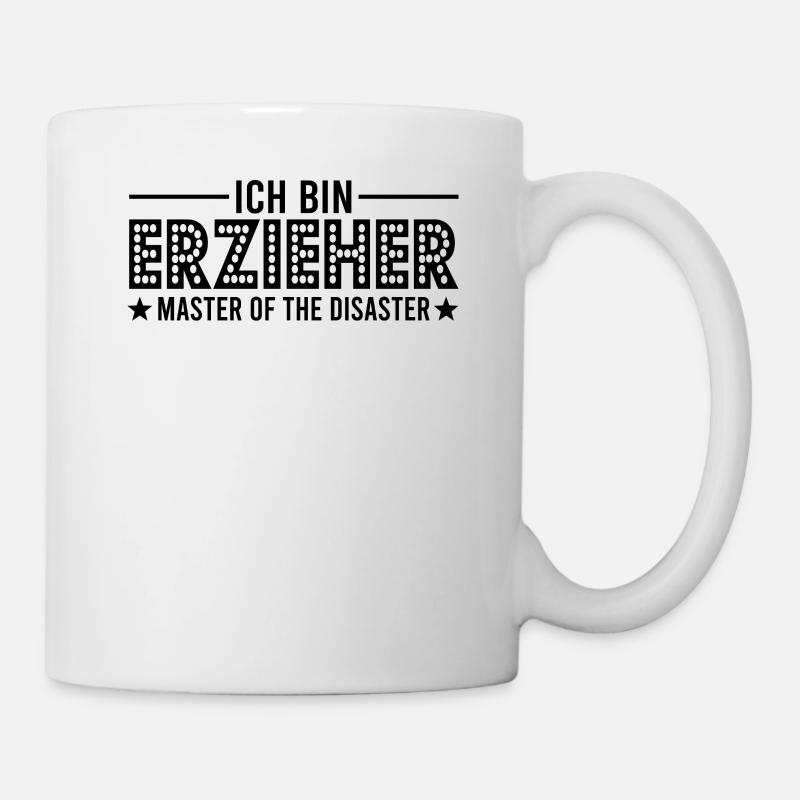 cooler Erzieher Spruch - Tasse - Weiß