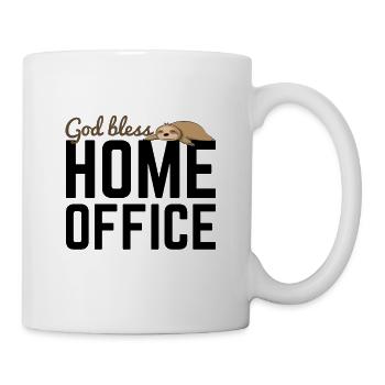 God Bless Home Office Sloth - Mug - white - Right
