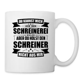 Schreiner Geschenkideen - Tasse - Weiß - Rechts