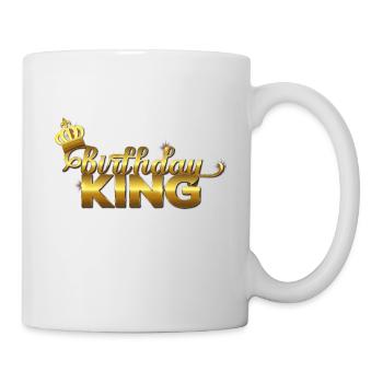 Bow you fools who have king's birthday - Mug - white - Right