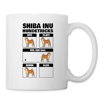 Shiba Inu Hundetricks - Tasse - Weiß - Rechts