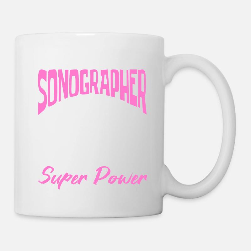 Ich Bin Ein Sonograph - Tasse - Weiß