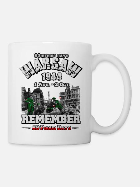 Powstanie Warszawskie 1944 - 63 Proud Days - Kop/krus - hvid