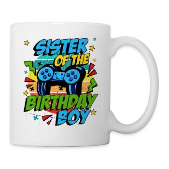 Birthday Sister Time to Level Level Up game - Mug - white - Right
