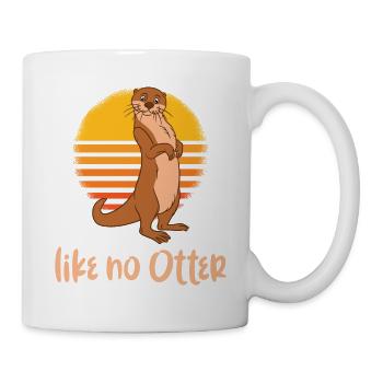 Otter And Sea Otter Like No Otter - Mug - white - Right