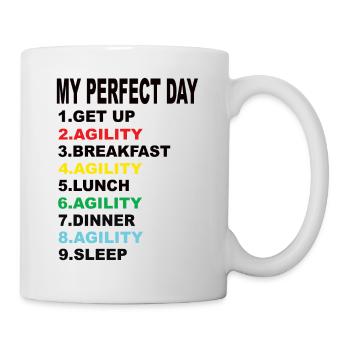 My Perfect Day Agility - Mug - white - Right