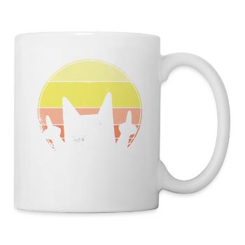 Misanthrope Majeur Chat Vintage Cats - Mug blanc - blanc - Droite