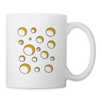 Drôle de trous de fromage Cool Cheesy Lover Humour Jeu de mots - Mug blanc - blanc - Droite