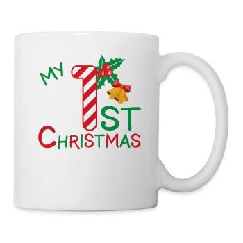 MY 1ST CHRISTMAS - Tasse - Weiß - Rechts