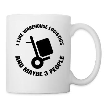 Warehouse Logistics Specialist Warehouse Worker Logistics - Mug - white - Right