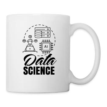 Data Science Datenwissenschaft Beruf Scientist - Tasse - Weiß - Rechts