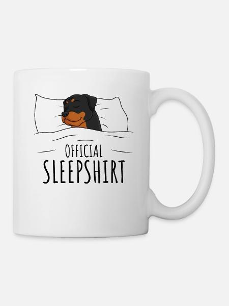 Rottweiler - Tasse - Weiß