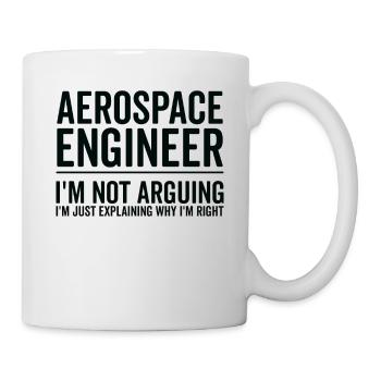 Just Explaining - Aerospace Engineer - Mug - white - Right