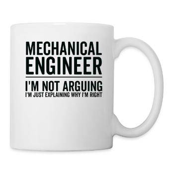 Just Explaining - Mechanical Engineer - Mug - white - Right
