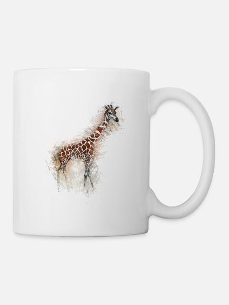 Giraffe - Mug - white