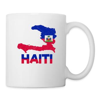 Haïti HaïtiEn Haïti Drapeau Fier Pays I Cadeau - Mug blanc - blanc - Droite