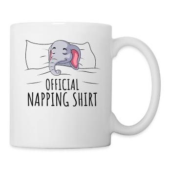 Elefant - Tasse - Weiß - Rechts