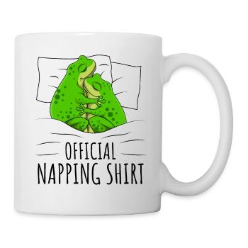 Frosch - Tasse - Weiß - Rechts