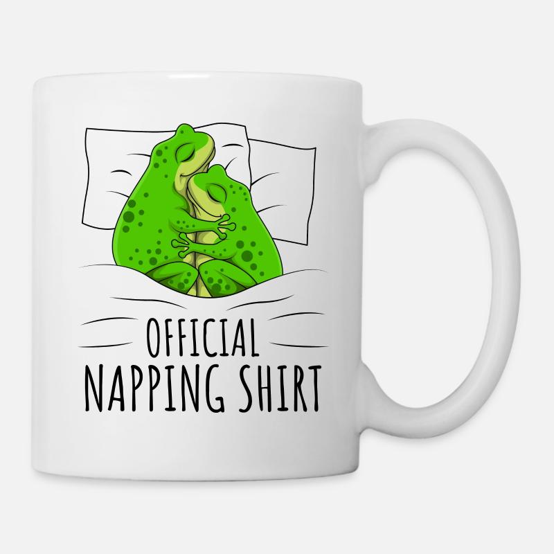 Frosch - Tasse - Weiß