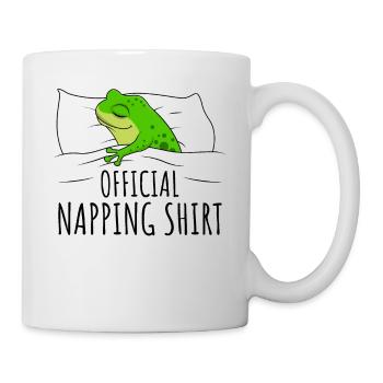 Frosch - Tasse - Weiß - Rechts
