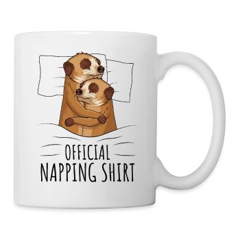 Erdmännchen - Tasse - Weiß - Rechts