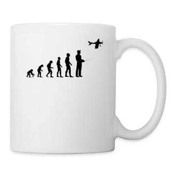 Modèle d’avion Modéliste Modèle RC Avion Drôle Cadeau - Mug blanc - blanc - Droite
