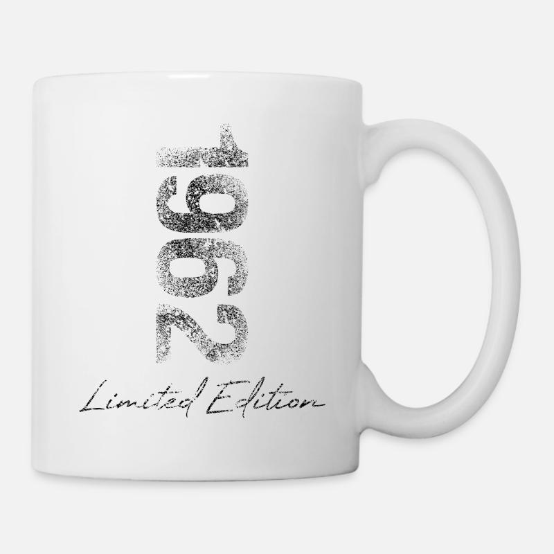 Geburtstag 1962 Limited Edition Geschenk Used Cool - Tasse - Weiß