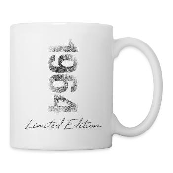 Geburtstag 1964 Limited Edition Geschenk Used Cool - Tasse - Weiß - Rechts