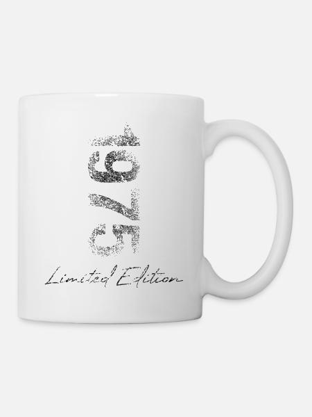 Geburtstag 1975 Limited Edition Geschenk Used Cool - Tasse - Weiß