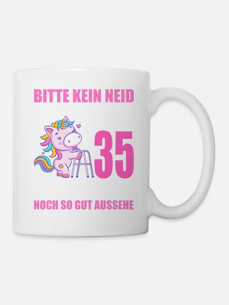 35 Jahre verheiratet lustig 35. Hochzeitstag - Tasse - Weiß