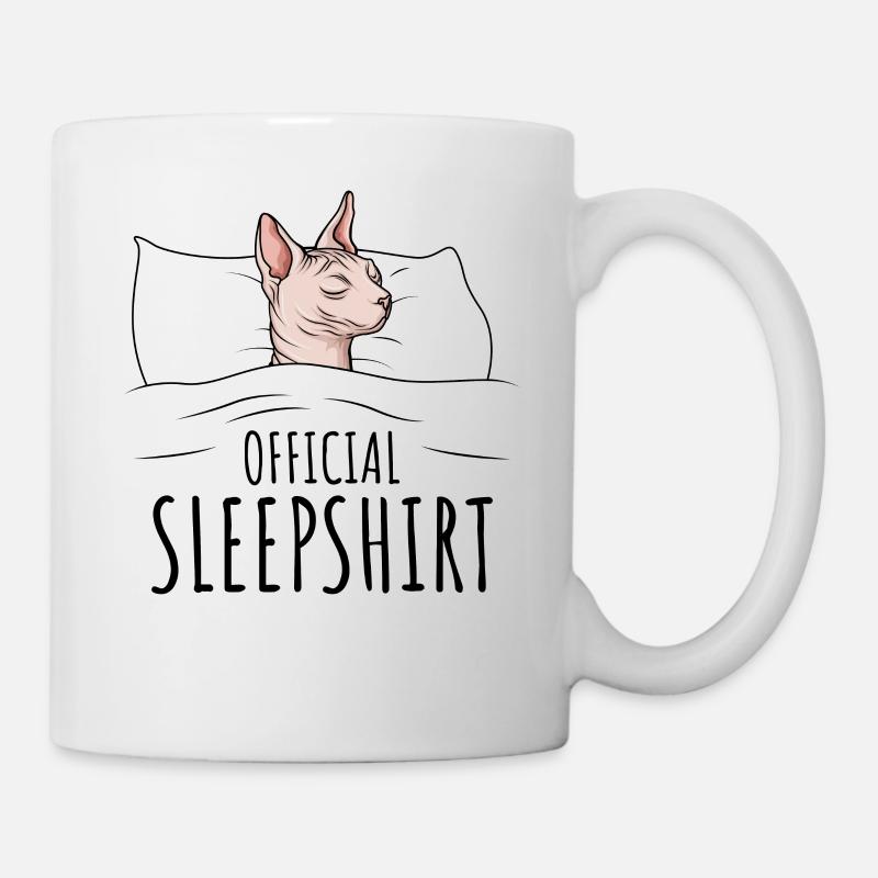 Sphynx Katze - Tasse - Weiß