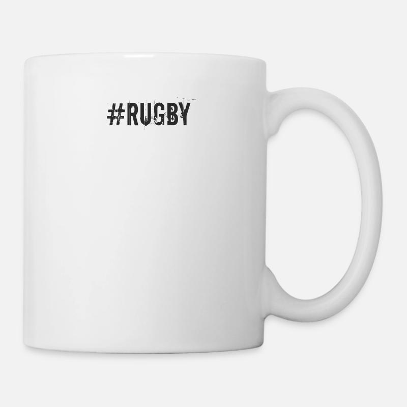 Rugby - #Rugby - Mug - white
