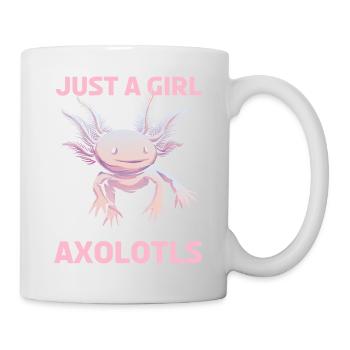 Just A Girl Who Loves Axolotls - Mug - white - Right
